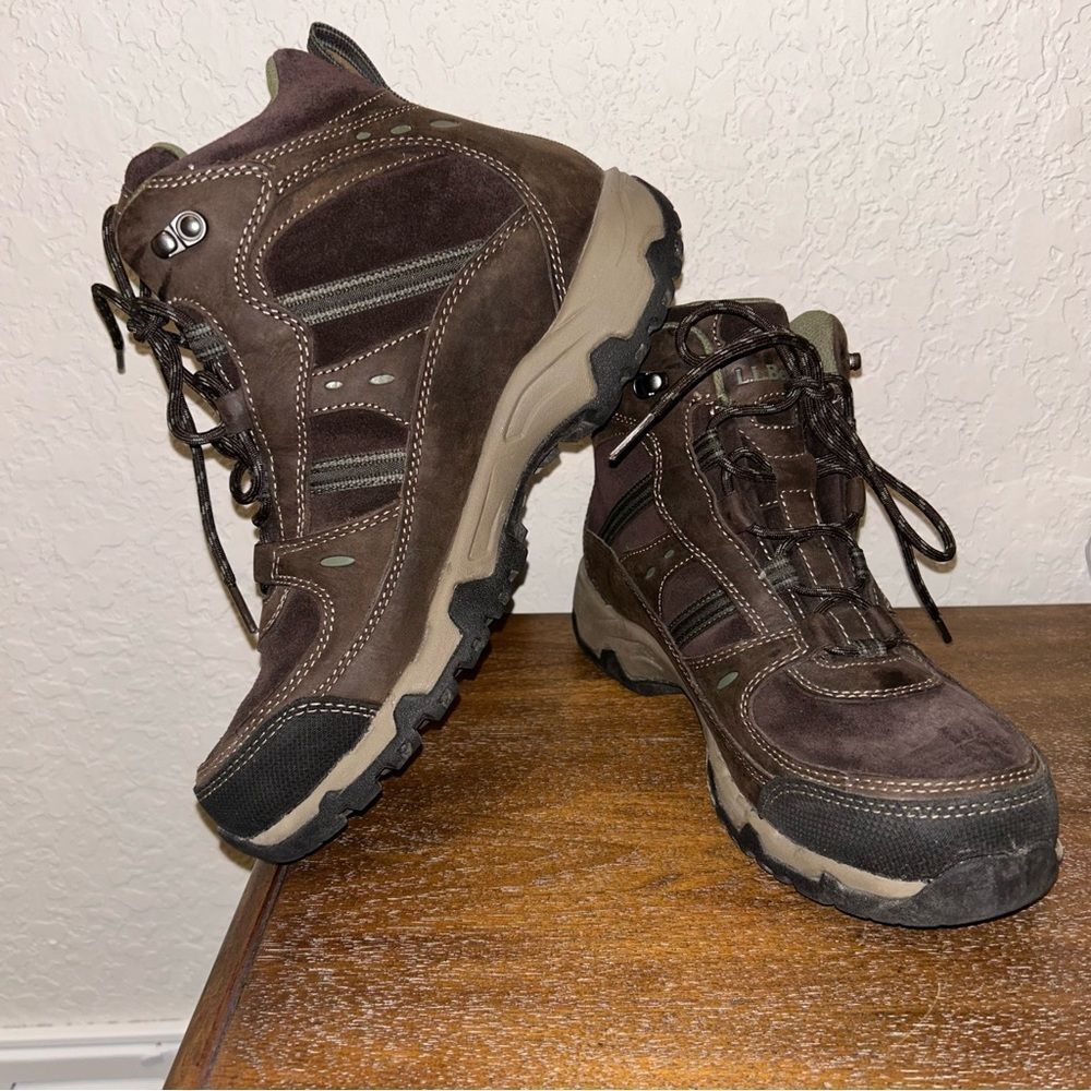 L.L. Bean Tek 2.5 Lace Up Hiking Trail Waterproof Boot Shoes